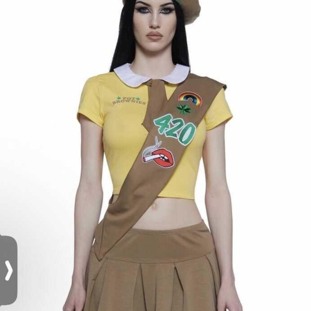 Halloween Costume from DollsKill, Pot Brownies Women's 2X be 420 Friendly - Picture 5 of 5